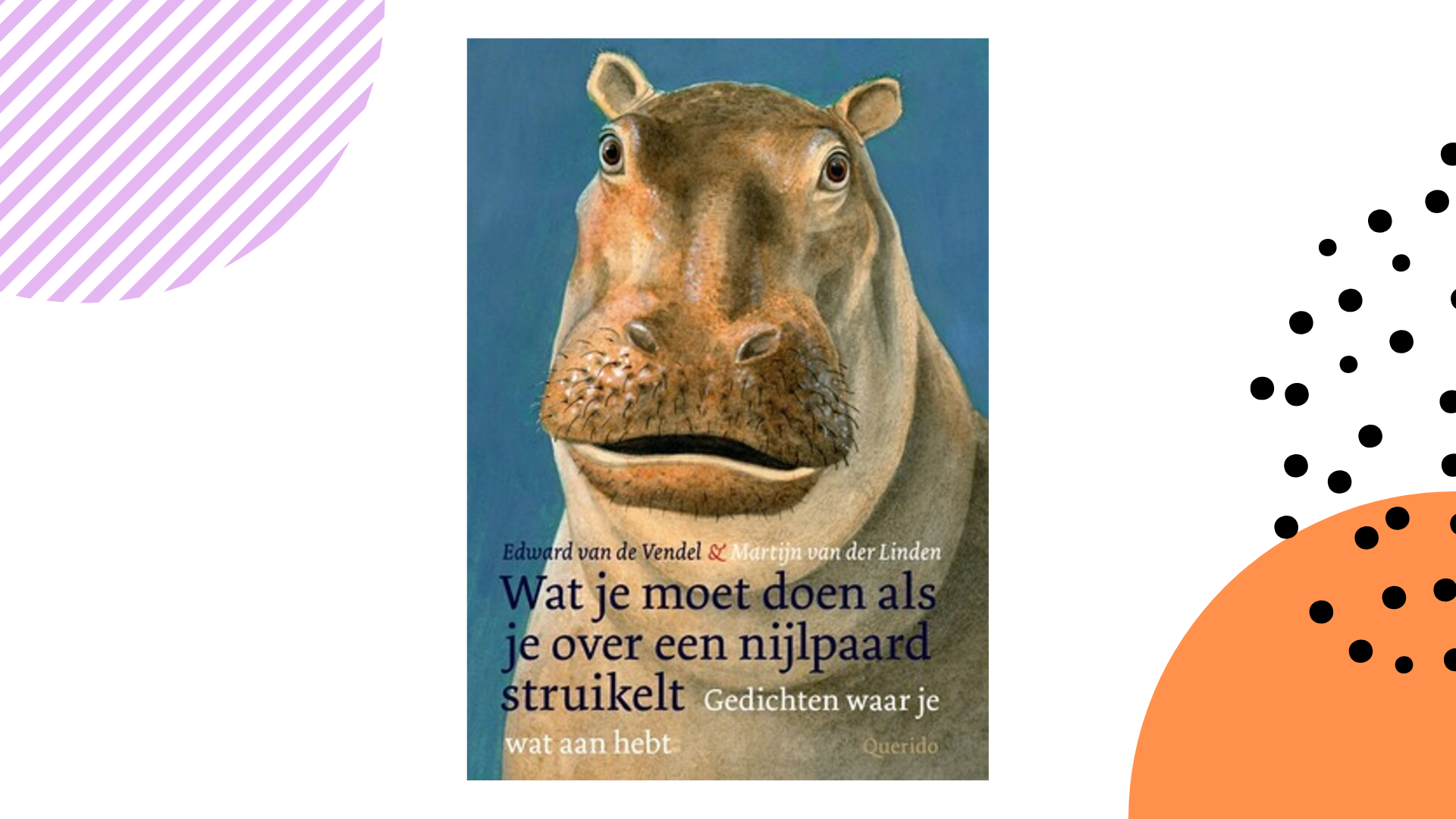 Recensie: Wat je moet doen als je over een nijlpaard struikelt - Edward van de Vendel