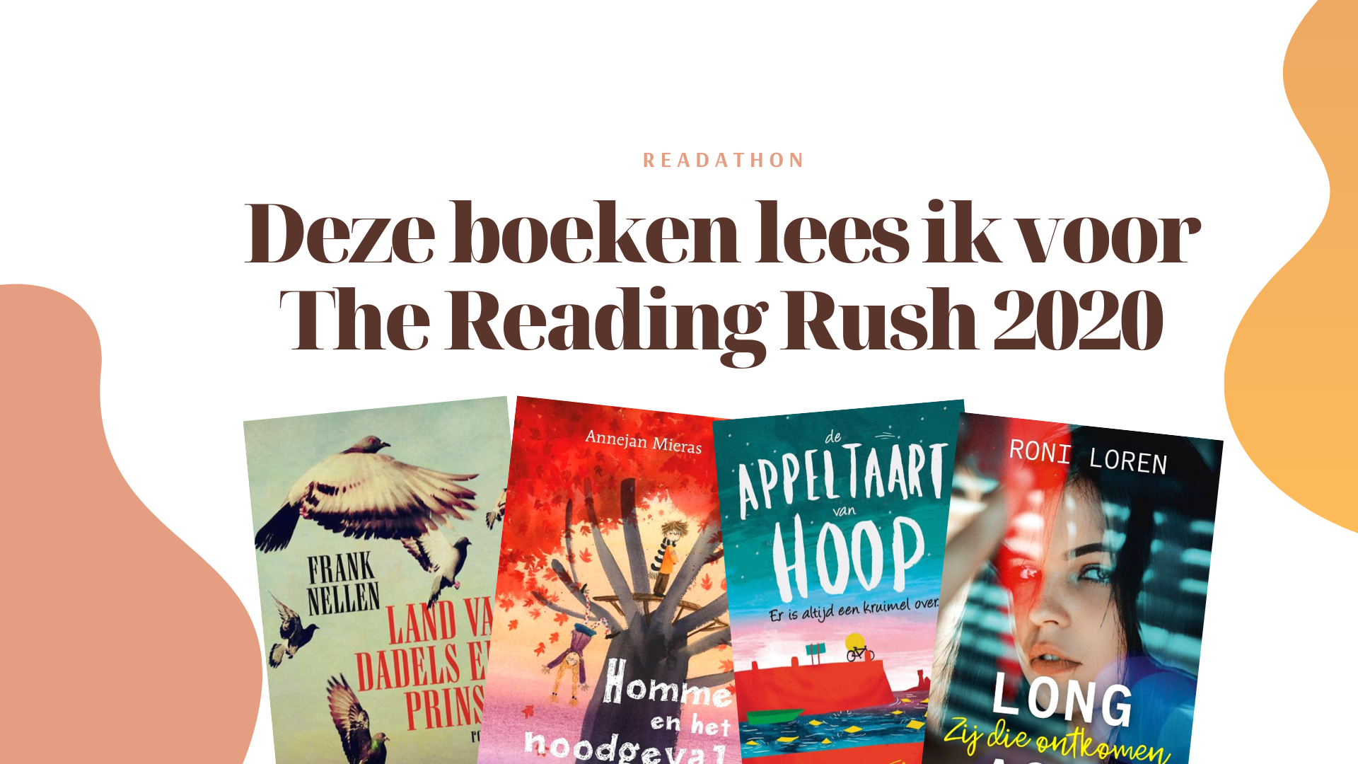 The Reading Rush 2020: Deze boeken ga ik lezen